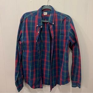 Large J crew Sunwashed Button down